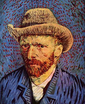 Autoportrait au chapeau de feutre, 1887