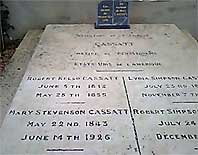 Tombe de Mary Cassat